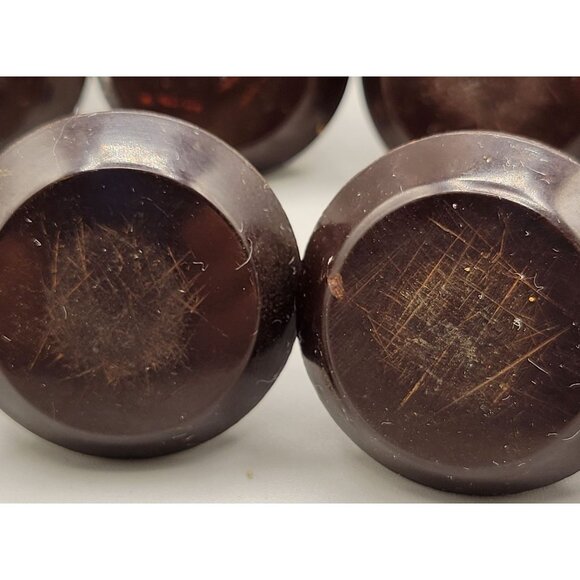 Bakelite Furniture Slides Remco Domes of Silence Vintage Set of 10 - Picture 2 of 8